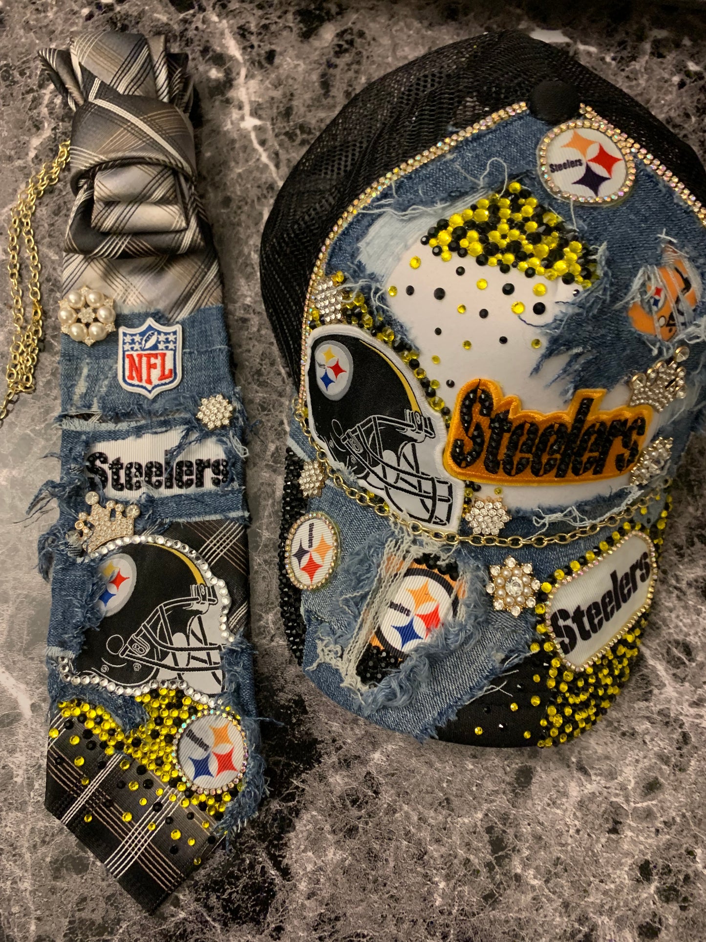 Custom Steelers Statement Necktie