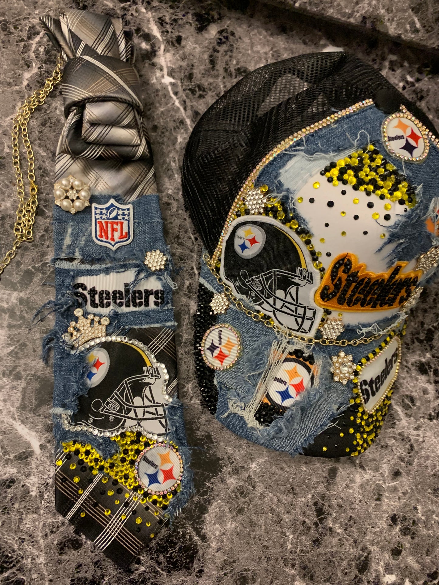 One-of-a-Kind Steelers Bling Set 🔥