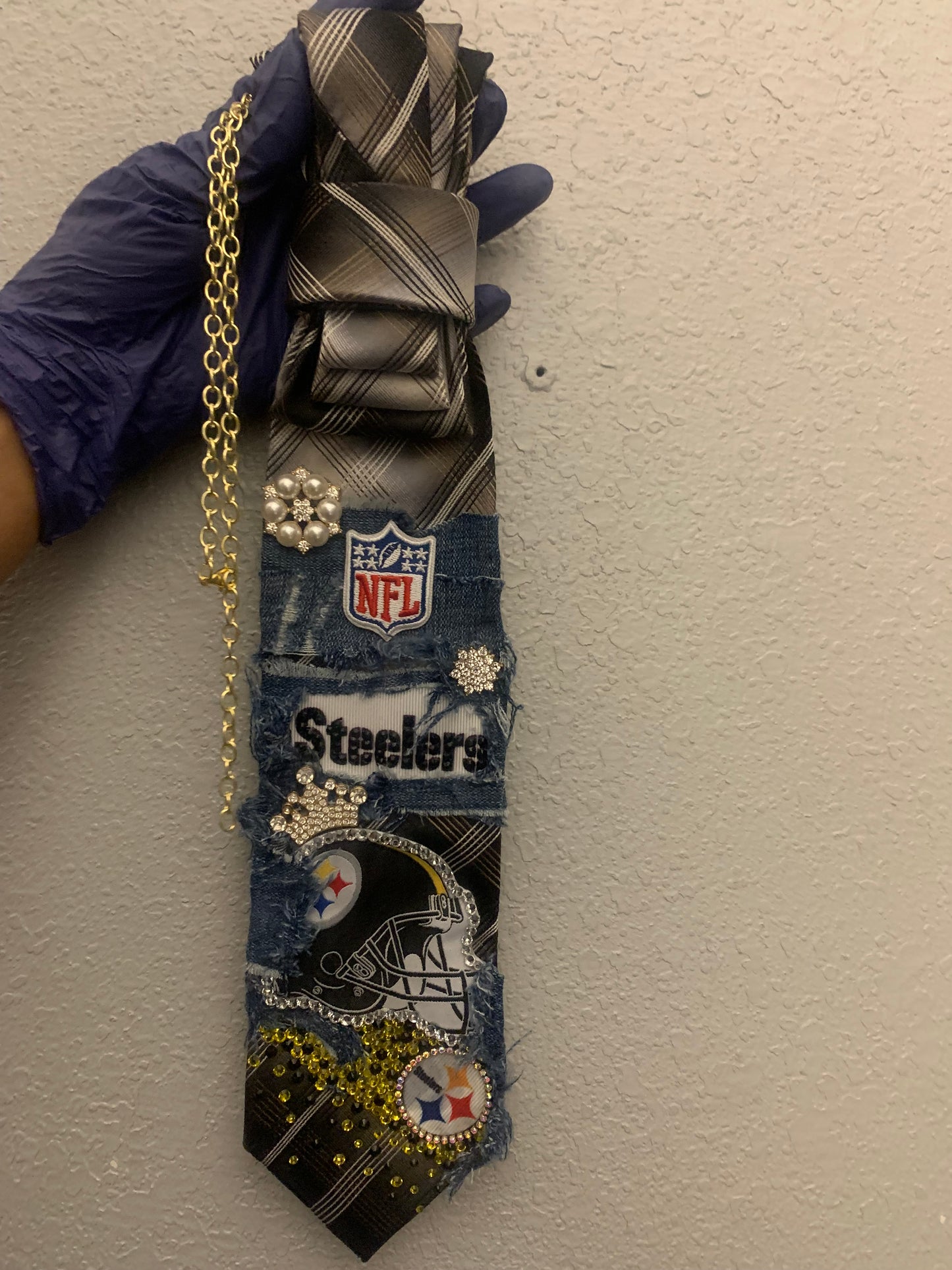 Custom Steelers Statement Necktie