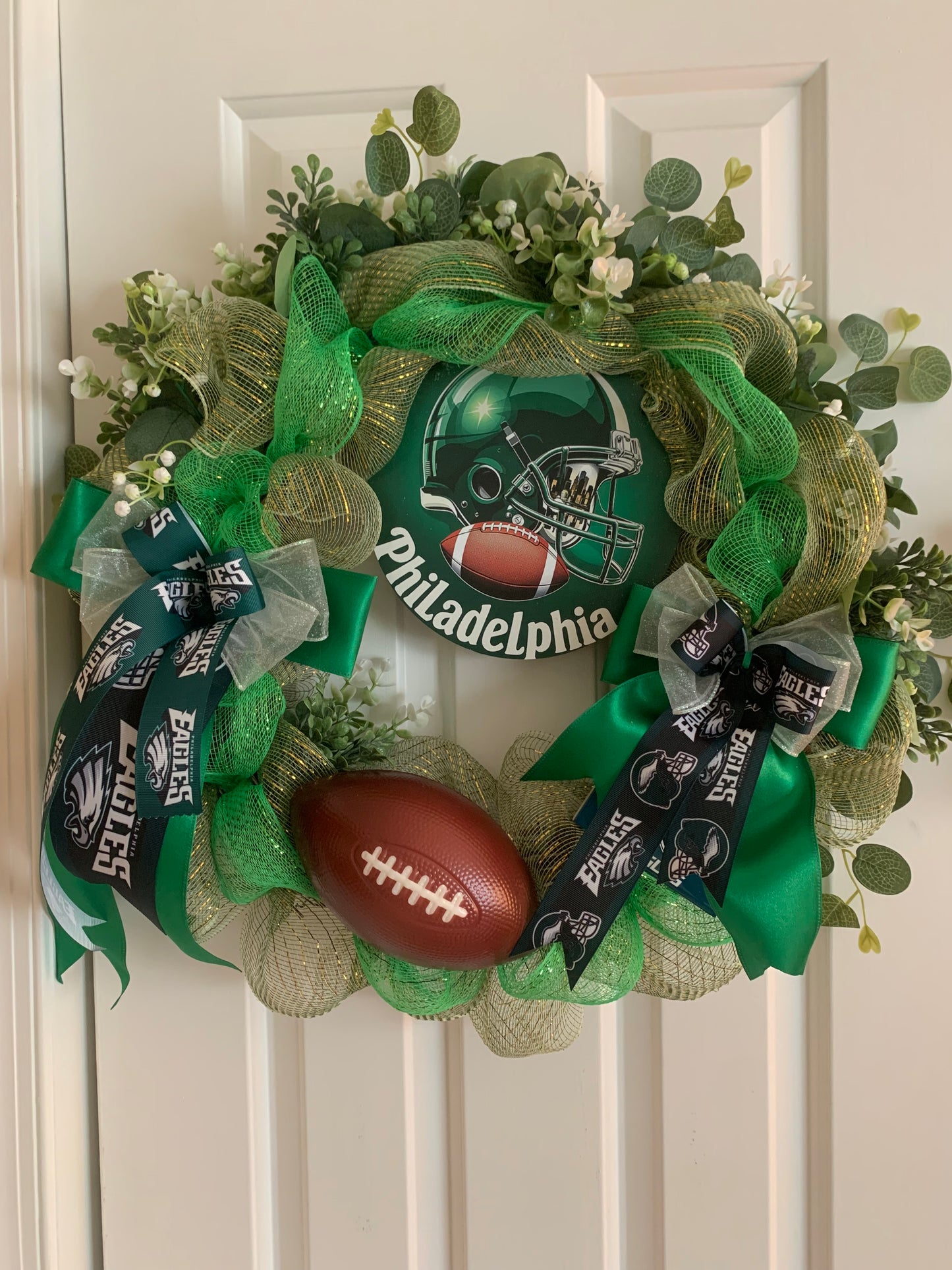 Philadelphia Eagles Wreath