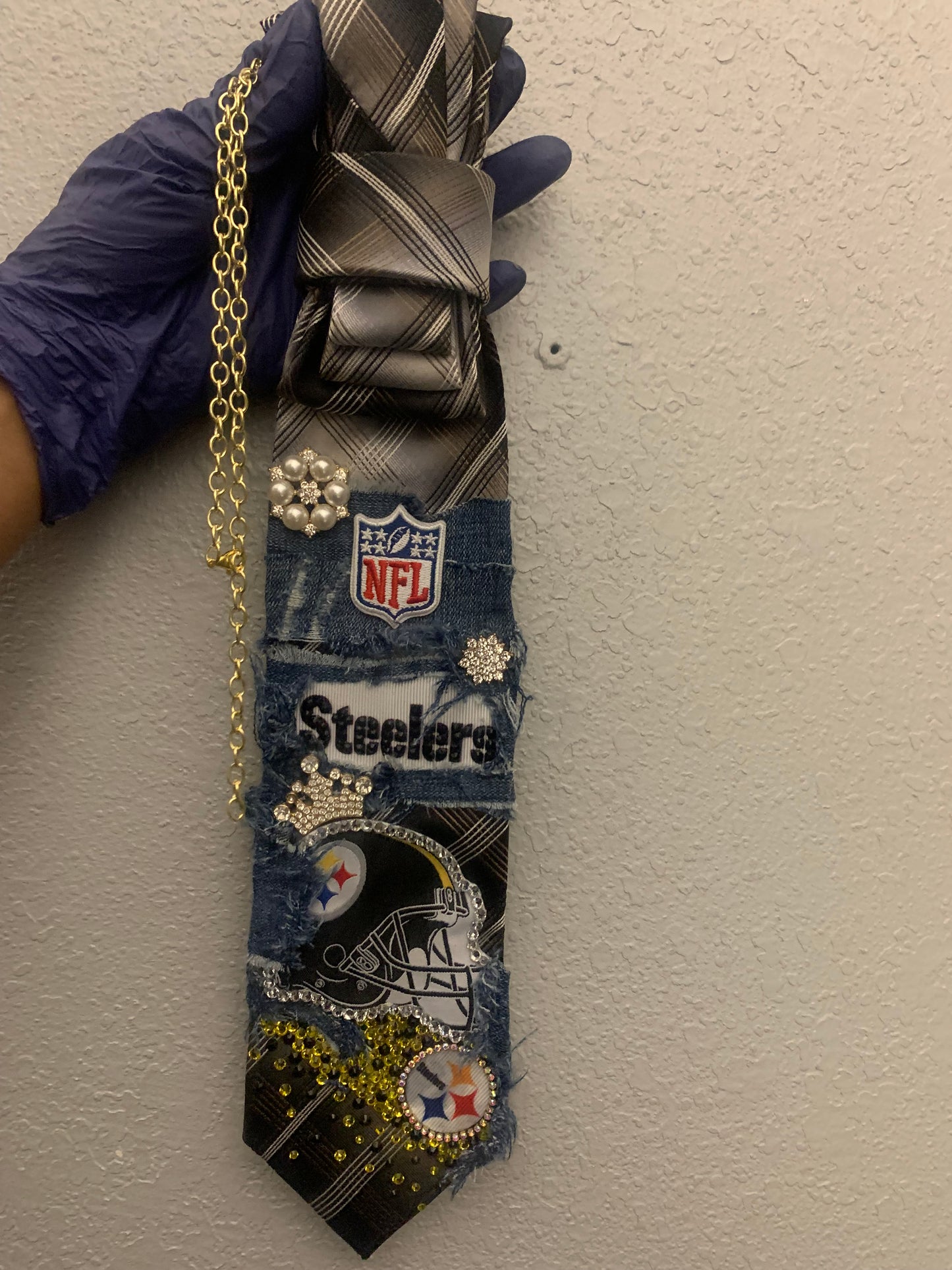 Custom Steelers Statement Necktie