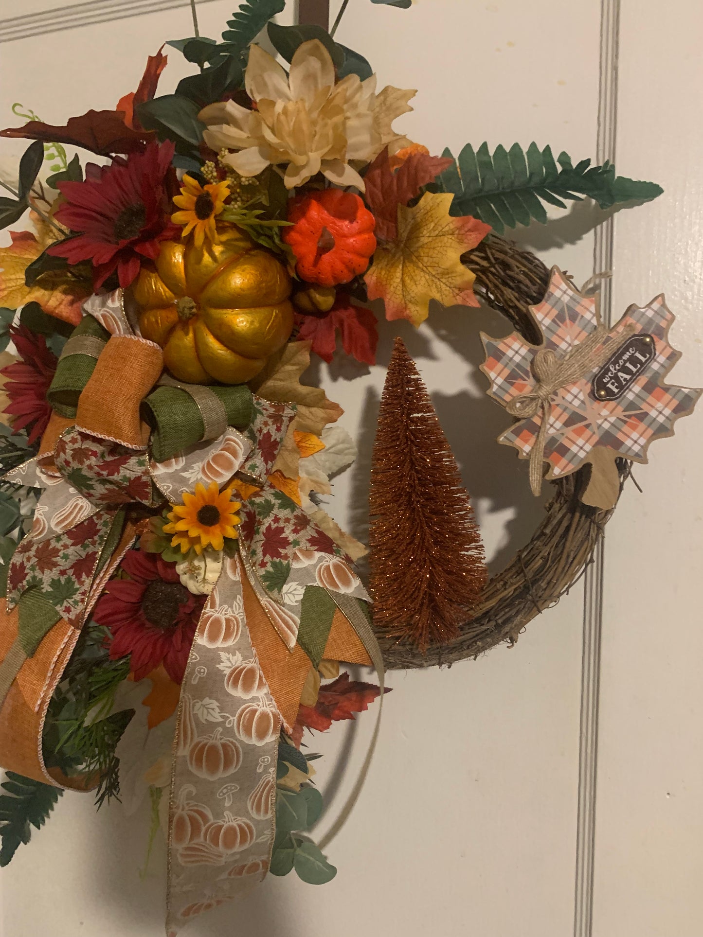 Welcome Fall Wreath