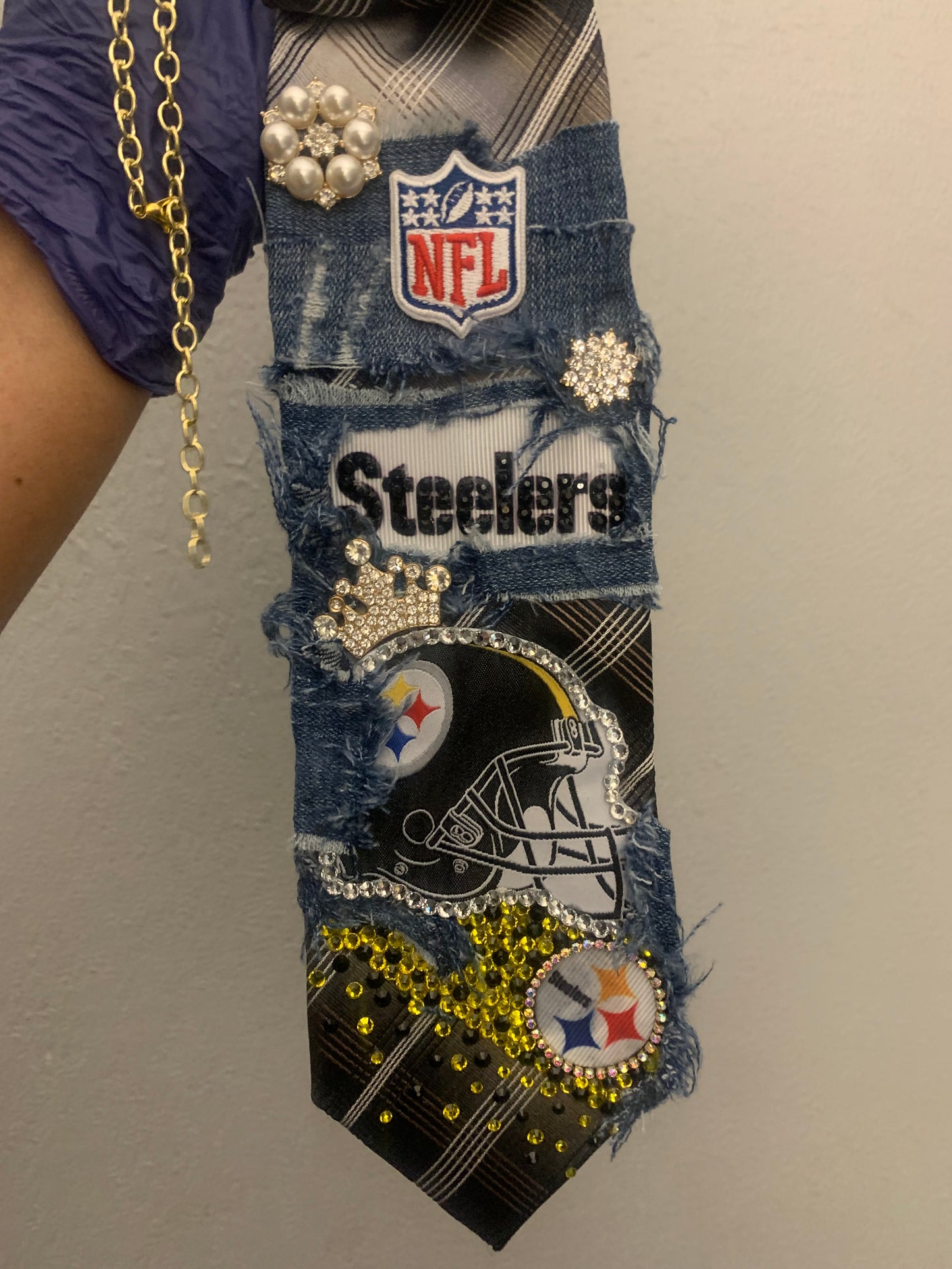 Custom Steelers Statement Necktie