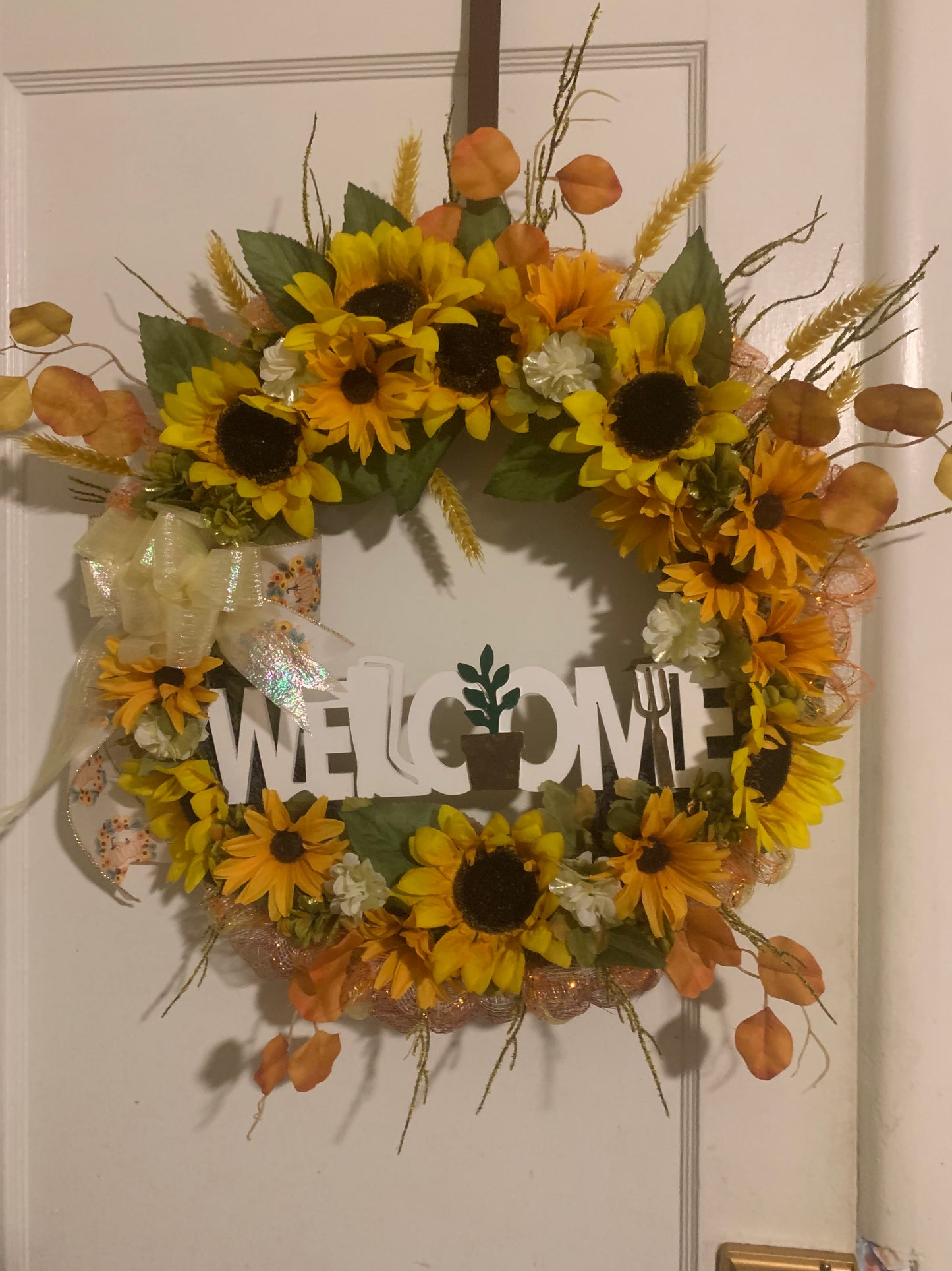 Sunflowers Wreath