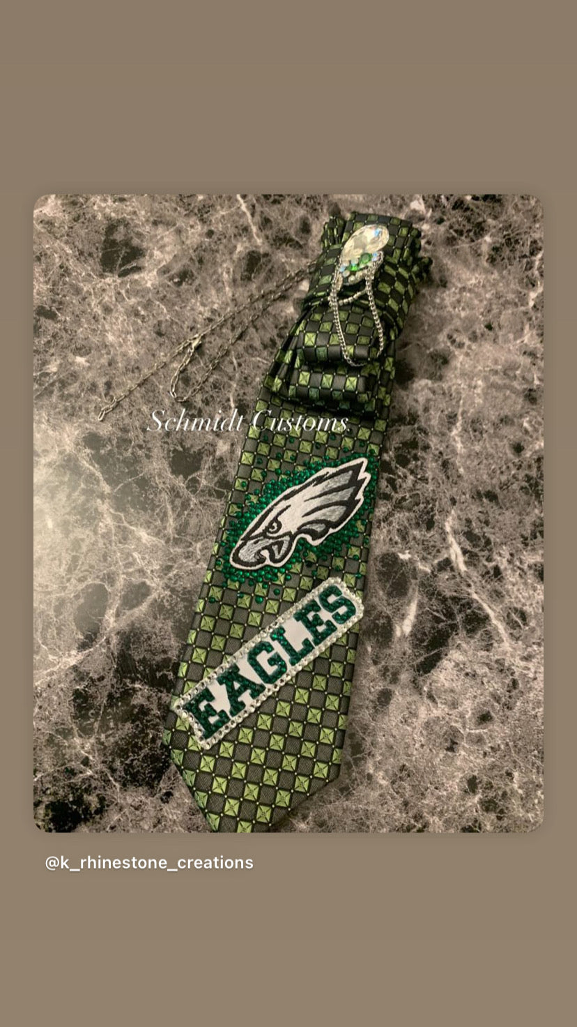 Philadelphia Eagles Custom Necktie