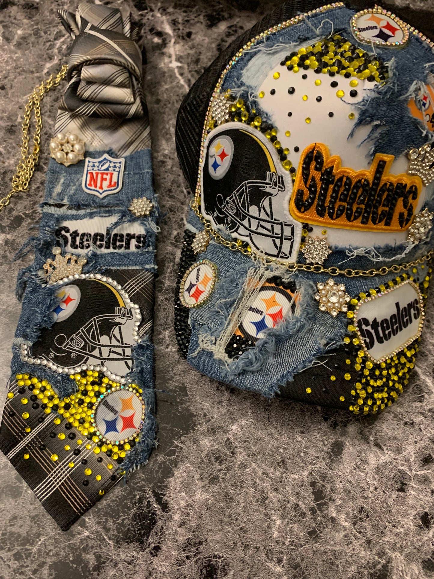 One-of-a-Kind Steelers Bling Set 🔥