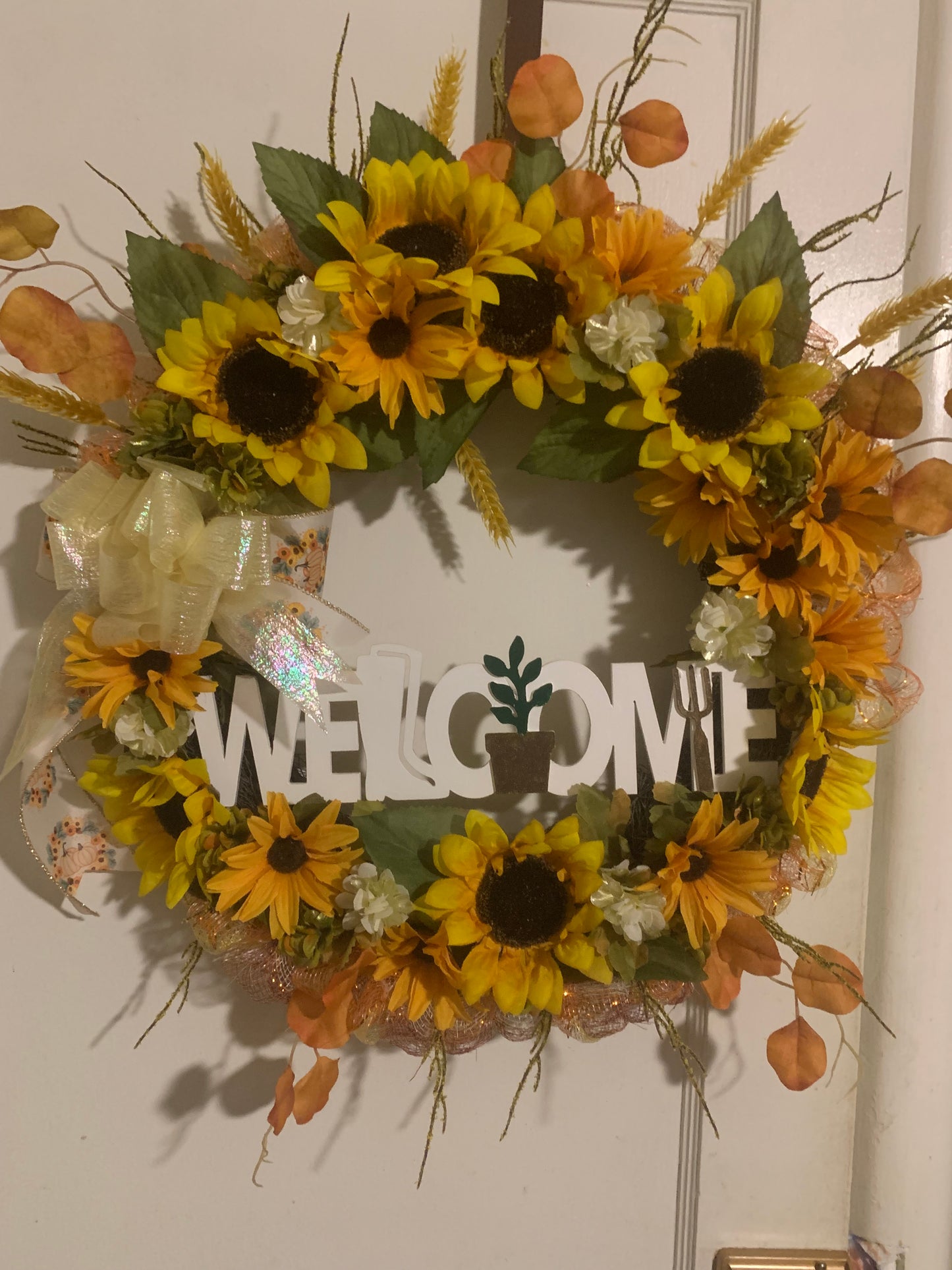 Sunflowers Wreath