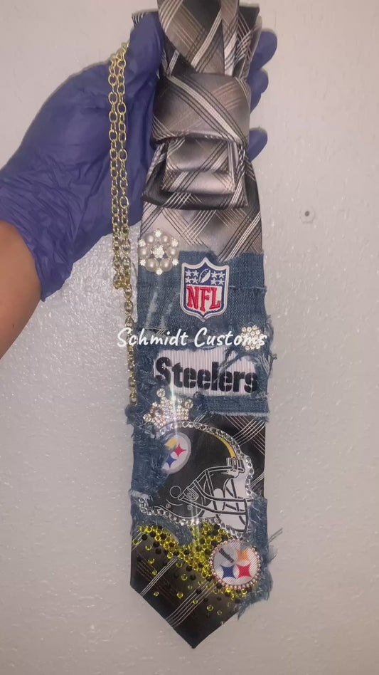 Custom Steelers Statement Necktie